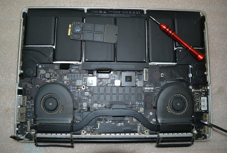 Диагностика MacBook A1398